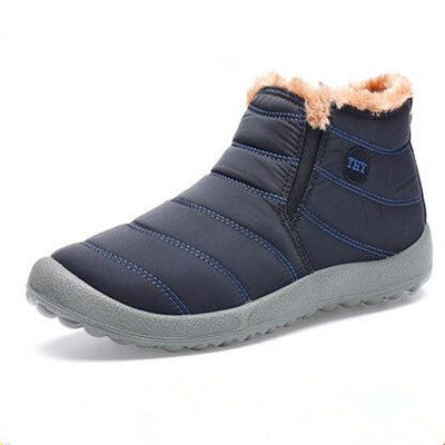 Brand men/women warm shoes Winter high plus size high top lovers snow boots Fashion breathable Unisex casual shoes cotton boots - CelebritystyleFashion.com.au online clothing shop australia