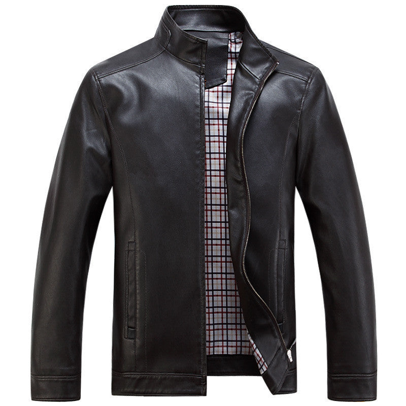 Faux Leather Jackets Men's Clothes Spring Autumn Coats Men Outwears Brand Clothing Business Men's Jacket 3XL WA093 - CelebritystyleFashion.com.au online clothing shop australia