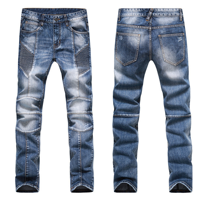 Fashion Men Jeans New Arrival Design Slim Fit Fashion Jeans For Men Good Quality Blue Black Y2031 - CelebritystyleFashion.com.au online clothing shop australia