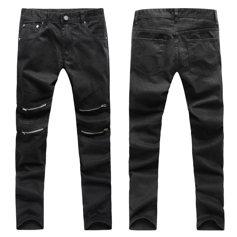 Fashion Men Jeans New Arrival Design Slim Fit Fashion Jeans For Men Good Quality Blue Black Y2031 - CelebritystyleFashion.com.au online clothing shop australia