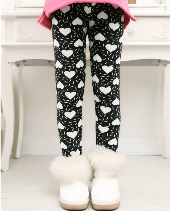 New Winter Girls leggings Children kids Pants Plus Velvet Thick Warm Pants Kids Trousers children's clothing bobo choses - CelebritystyleFashion.com.au online clothing shop australia