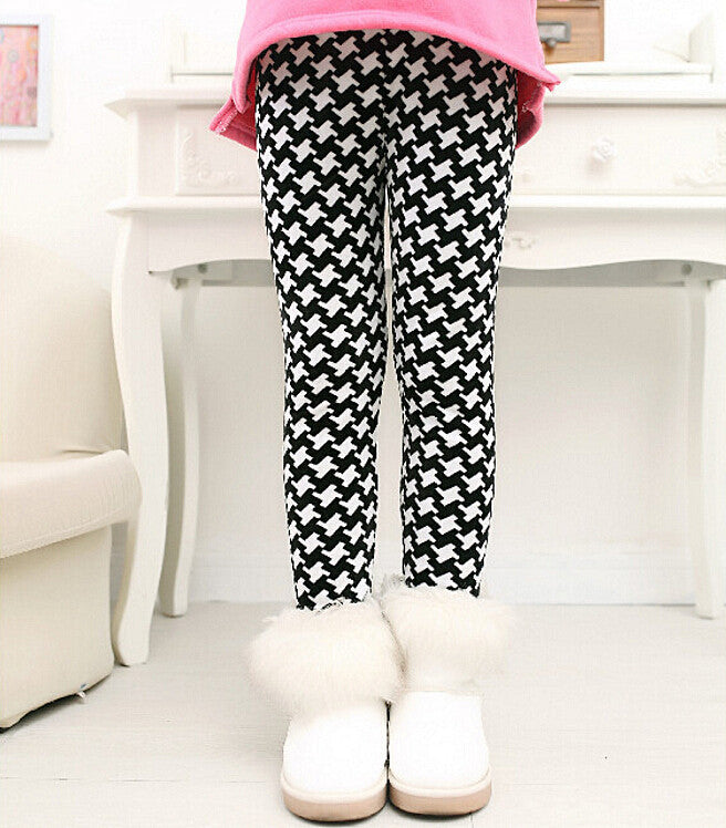 New Winter Girls leggings Children kids Pants Plus Velvet Thick Warm Pants Kids Trousers children's clothing bobo choses - CelebritystyleFashion.com.au online clothing shop australia