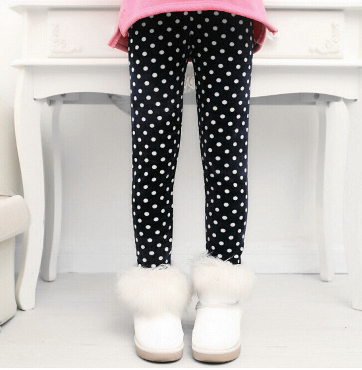 New Winter Girls leggings Children kids Pants Plus Velvet Thick Warm Pants Kids Trousers children's clothing bobo choses - CelebritystyleFashion.com.au online clothing shop australia
