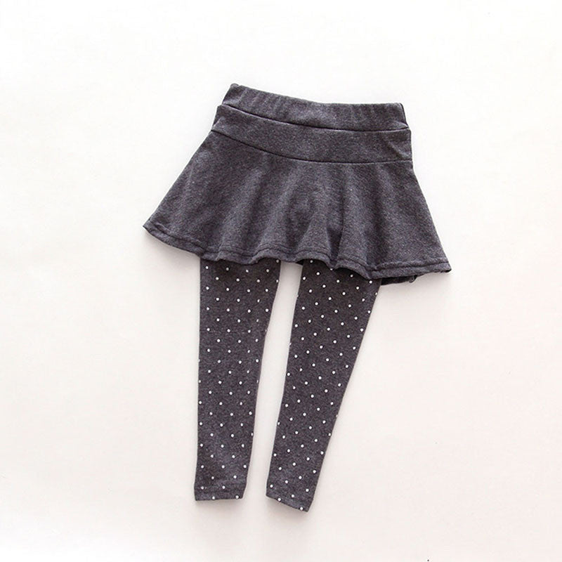 6Colors Toddler Cozy Pantskirt Girl Wool Culotte Kids Child Legging Trousers - CelebritystyleFashion.com.au online clothing shop australia