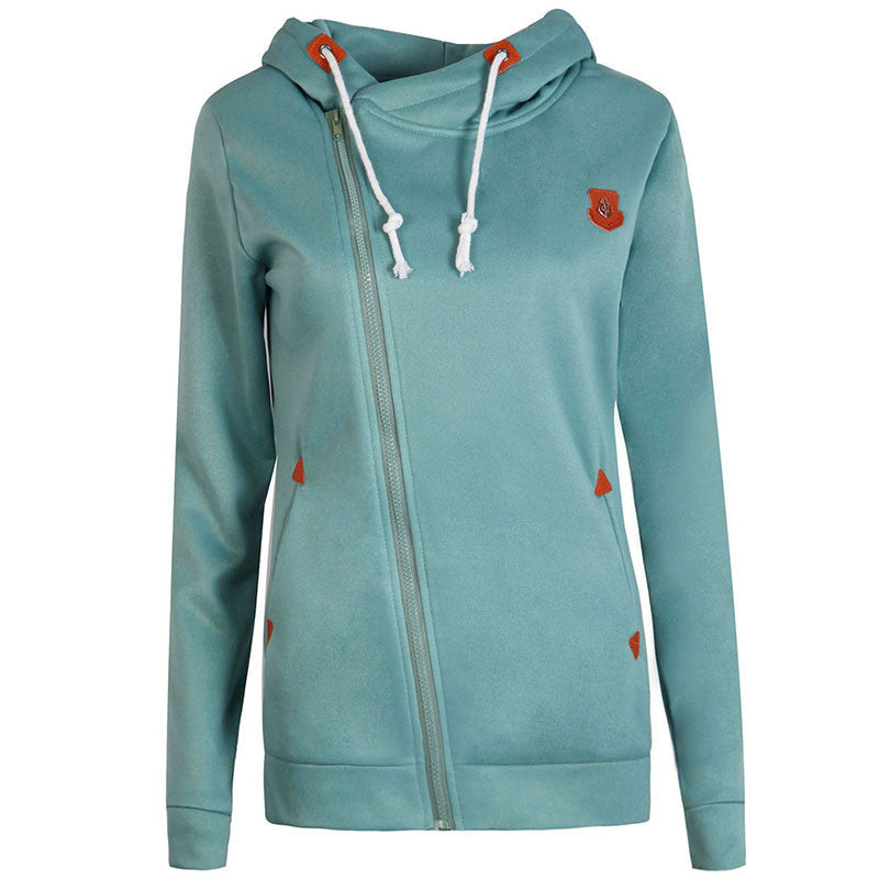 New Fashion Women Hoody 8 Colors Long Sleeve Slim Fit Jumper Hoodies Coat Sweatshirt with hooded free shipping LN835E - CelebritystyleFashion.com.au online clothing shop australia