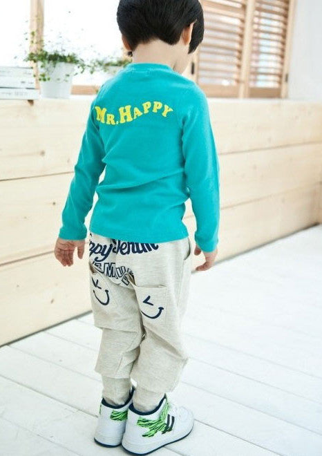 Cotton Kids Boys Pants Smiling Boys Harem Pants Boys Clothes Sports Casual Boys Trousers - CelebritystyleFashion.com.au online clothing shop australia