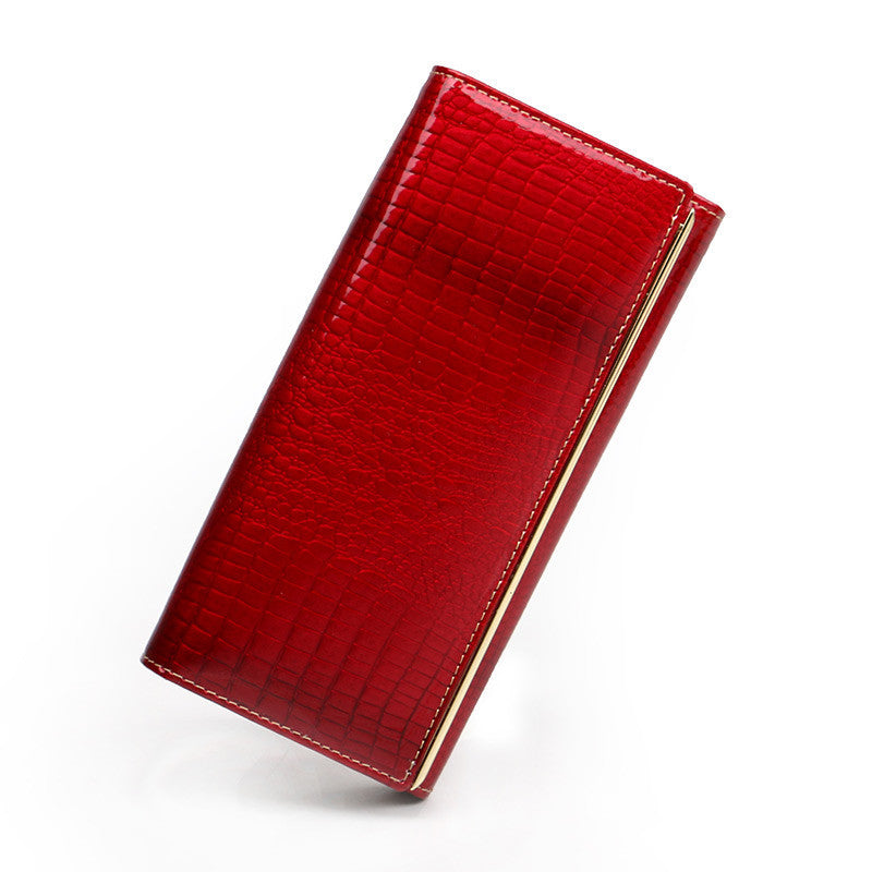 Women Purse Genuine Leather Wallets with Card Holder High Quality Leather Purse for Smartphone Female Clutch Wallet-Dollar Bargains Online Shopping Australia