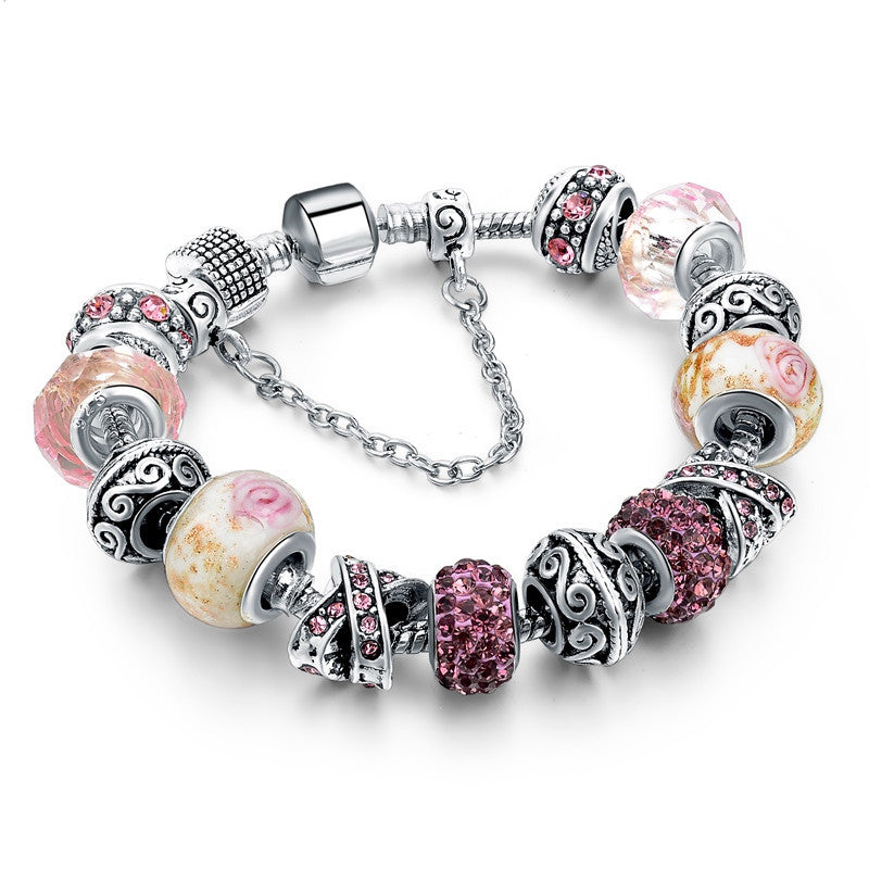 Szelam Jewellery European Charm Bracelets For Women 925 Silver Chain Bracelets & Bangles DIY Jewelry Pulseras SBR160014 - CelebritystyleFashion.com.au online clothing shop australia