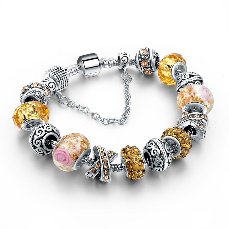 Szelam Jewellery European Charm Bracelets For Women 925 Silver Chain Bracelets & Bangles DIY Jewelry Pulseras SBR160014 - CelebritystyleFashion.com.au online clothing shop australia