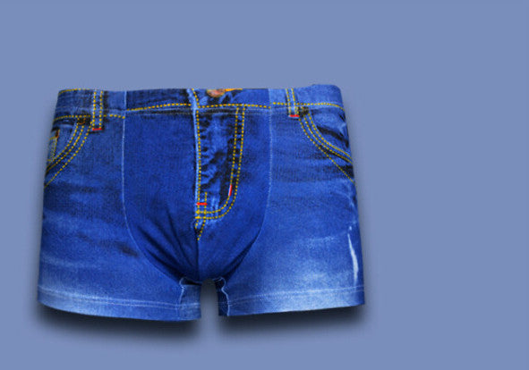 Sexy Underwear Men Classic Printed Cotton Spandex Underpants Mens underwear Boxers Shorts-Dollar Bargains Online Shopping Australia