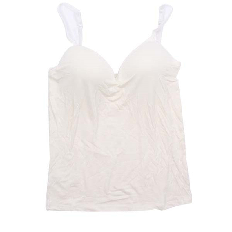 Sexy Women Padded Bra Tops V Neck Camisole Straps Push Up Bra Vest Tank - CelebritystyleFashion.com.au online clothing shop australia