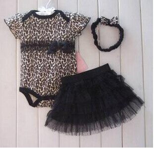 New Fashion Baby Clothing Set Baby Girl Sets Romper+Tutu Skirt+Headband Newborn bebe Spring Summer Baby Girl Clothes - CelebritystyleFashion.com.au online clothing shop australia