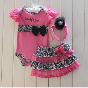 New Fashion Baby Clothing Set Baby Girl Sets Romper+Tutu Skirt+Headband Newborn bebe Spring Summer Baby Girl Clothes - CelebritystyleFashion.com.au online clothing shop australia