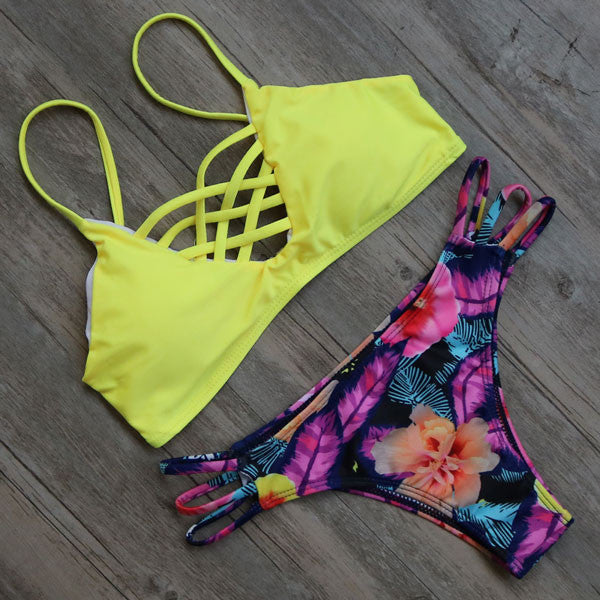 Bikini Set Summer Swimwear Biquini Women Sexy Beach Swimsuit Bathing Suit Push up Brazilian Bikini Maillot De Bain - CelebritystyleFashion.com.au online clothing shop australia