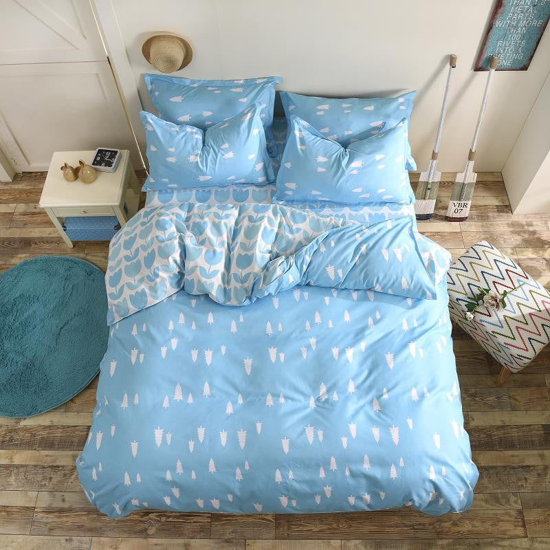 Bed linen set bedding set bedclothes duvet cover bed sheet pillowcases-Dollar Bargains Online Shopping Australia