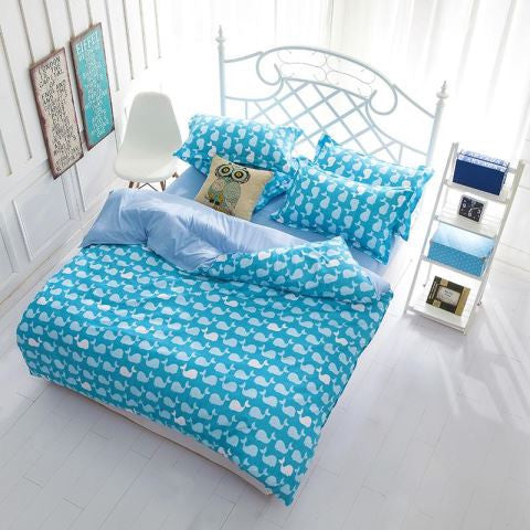 Bed linen set bedding set bedclothes duvet cover bed sheet pillowcases-Dollar Bargains Online Shopping Australia