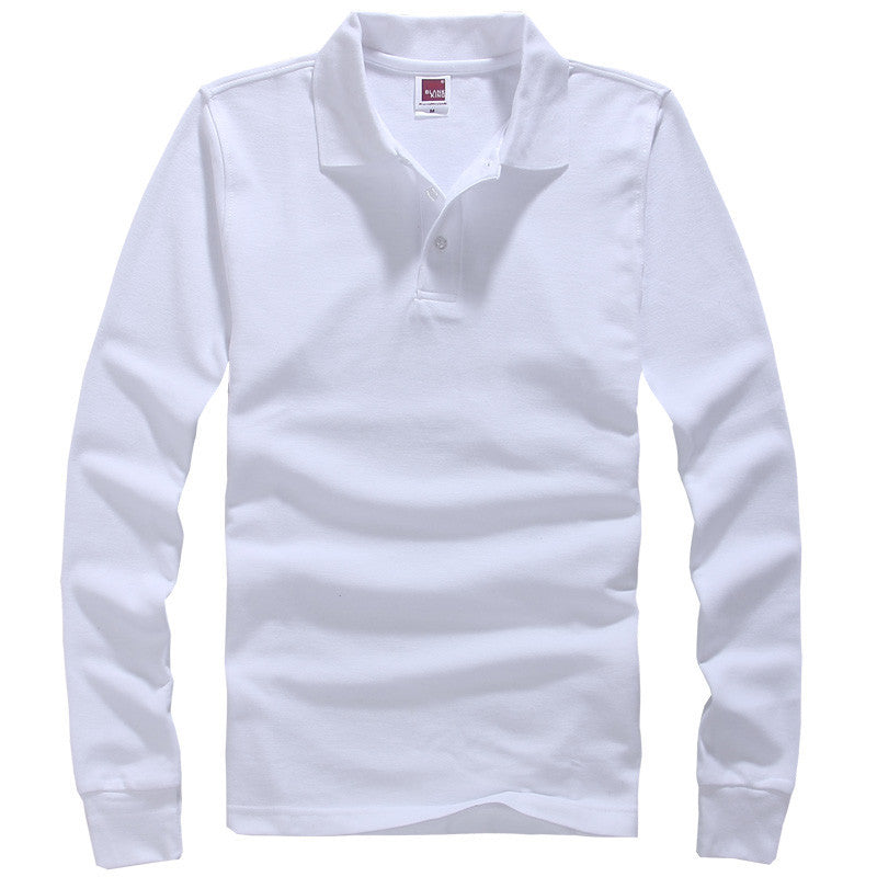 Brand Men Polo Hombre Shirt Mens Fashion Collar shirts Long Sleeve Casual Camisetas Masculinas Plus Size S-XXXL Polos Sweatshirt - CelebritystyleFashion.com.au online clothing shop australia