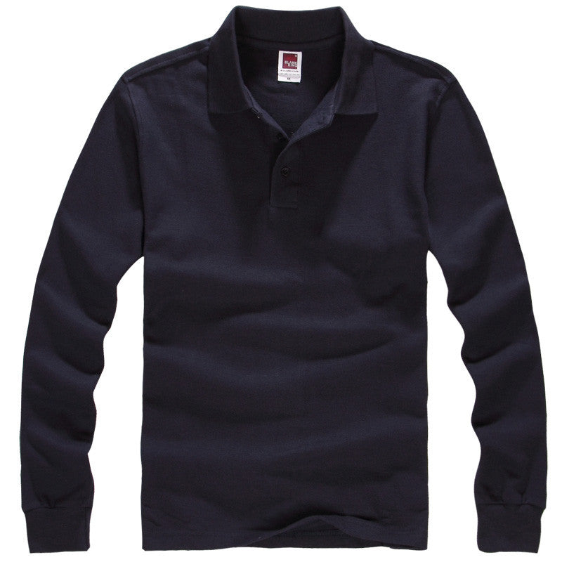 Brand Men Polo Hombre Shirt Mens Fashion Collar shirts Long Sleeve Casual Camisetas Masculinas Plus Size S-XXXL Polos Sweatshirt - CelebritystyleFashion.com.au online clothing shop australia