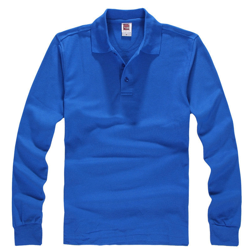 Brand Men Polo Hombre Shirt Mens Fashion Collar shirts Long Sleeve Casual Camisetas Masculinas Plus Size S-XXXL Polos Sweatshirt - CelebritystyleFashion.com.au online clothing shop australia