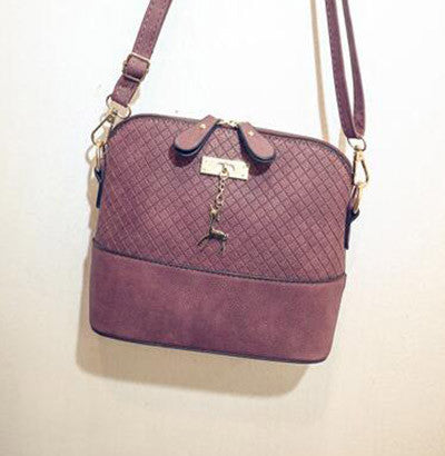 Fashion Shell Women Messenger Bags High Cross body Bag PU Leather Mini Female Shoulder Bag Z-151-Dollar Bargains Online Shopping Australia