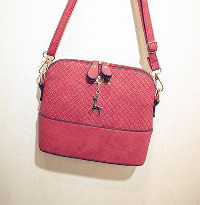 Fashion Shell Women Messenger Bags High Cross body Bag PU Leather Mini Female Shoulder Bag Z-151-Dollar Bargains Online Shopping Australia