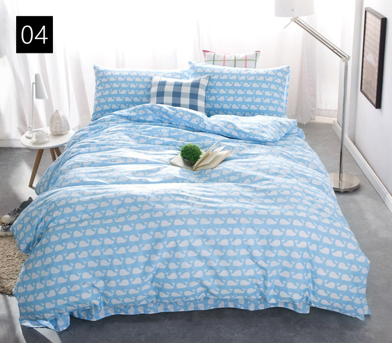 High count density cotton Duvet covers set,Black bedding set,Double single duvet covers Twin/Queen/King size,bedclothes #HM4515-Dollar Bargains Online Shopping Australia