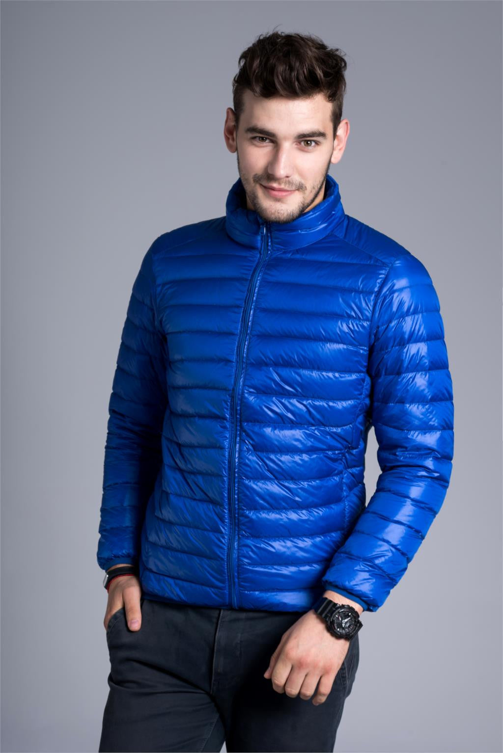 Autumn Winter Duck Down Jacket, Ultra Light Thin plus size winter jacket for men Fashion mens Outerwear coat - CelebritystyleFashion.com.au online clothing shop australia