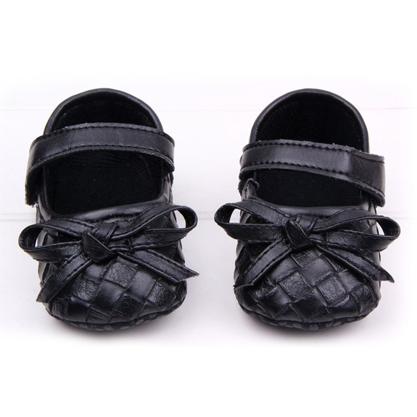 Baby Shoes 3 Colors Rhombus Lattice Pattern Soft Bottom Baby Girl Shoes PU First Walkers 11 cm 12cm 13 cm - CelebritystyleFashion.com.au online clothing shop australia