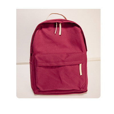 Brand Design Fashion Black Canvas Women Backpack Casual Travel Bags Preppy Style School Bags Brown mochila feminina-Dollar Bargains Online Shopping Australia