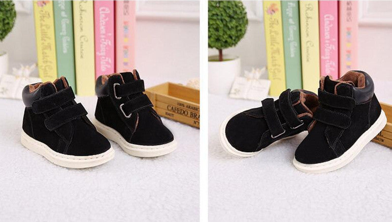 Children Martin Boots Winter Coral Fleece Kids Boots For Girl Shoes With Rubber Soles Of Boys Boots Children Shoes Size-Dollar Bargains Online Shopping Australia