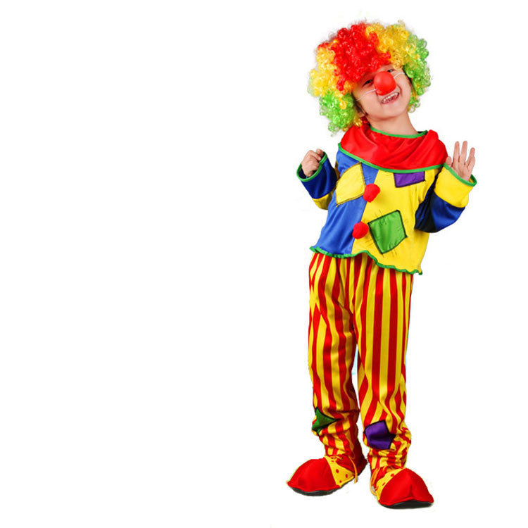 Halloween Costumes Kids Children Circus Clown Costume Naughty Harlequin Fancy Fantasia Infantil Cosplay Clothing for Boys Girls - CelebritystyleFashion.com.au online clothing shop australia