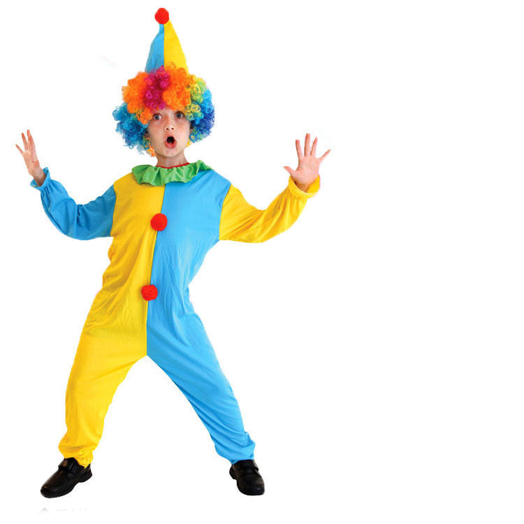 Halloween Costumes Kids Children Circus Clown Costume Naughty Harlequin Fancy Fantasia Infantil Cosplay Clothing for Boys Girls - CelebritystyleFashion.com.au online clothing shop australia