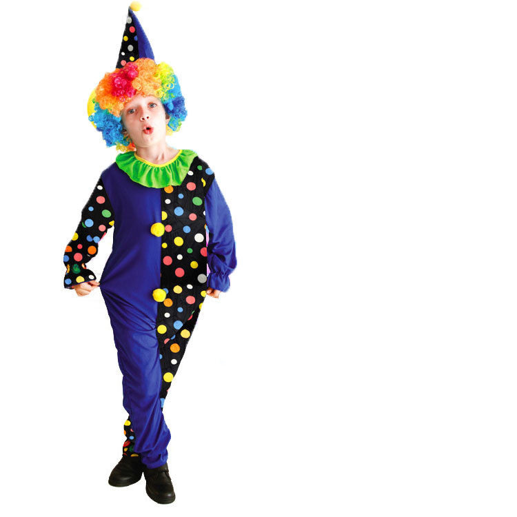 Halloween Costumes Kids Children Circus Clown Costume Naughty Harlequin Fancy Fantasia Infantil Cosplay Clothing for Boys Girls - CelebritystyleFashion.com.au online clothing shop australia