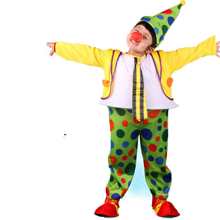 Halloween Costumes Kids Children Circus Clown Costume Naughty Harlequin Fancy Fantasia Infantil Cosplay Clothing for Boys Girls - CelebritystyleFashion.com.au online clothing shop australia