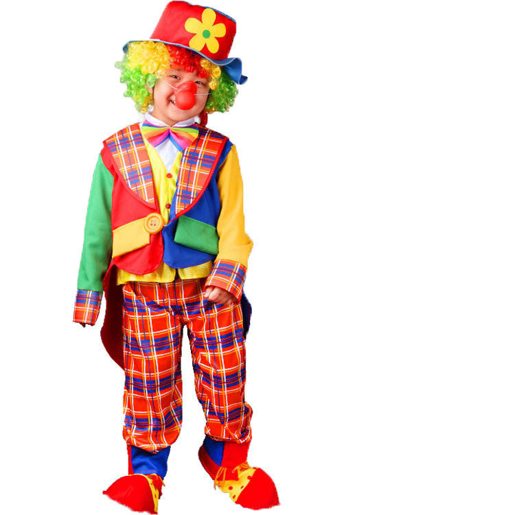 Halloween Costumes Kids Children Circus Clown Costume Naughty Harlequin Fancy Fantasia Infantil Cosplay Clothing for Boys Girls - CelebritystyleFashion.com.au online clothing shop australia