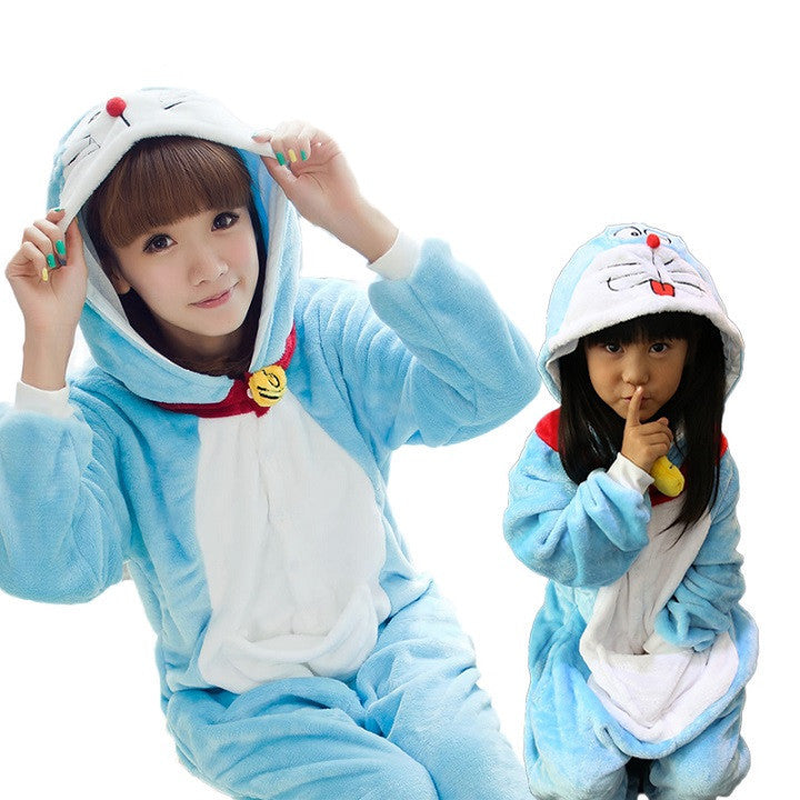 Animal pajamas one piece Family matching outfits Adult onesie Mother and daughter clothes Totoro Dinosaur Unicorn Pyjamas women-Dollar Bargains Online Shopping Australia