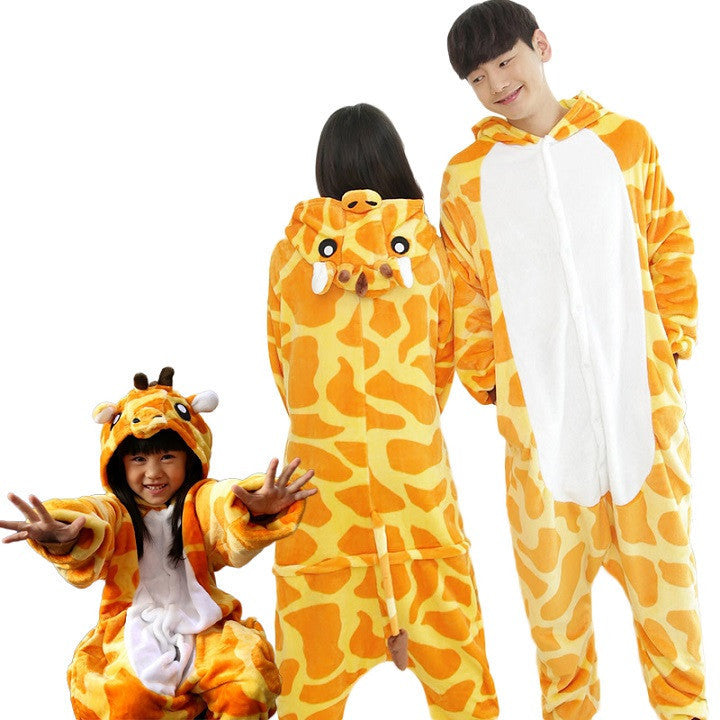 Animal pajamas one piece Family matching outfits Adult onesie Mother and daughter clothes Totoro Dinosaur Unicorn Pyjamas women-Dollar Bargains Online Shopping Australia