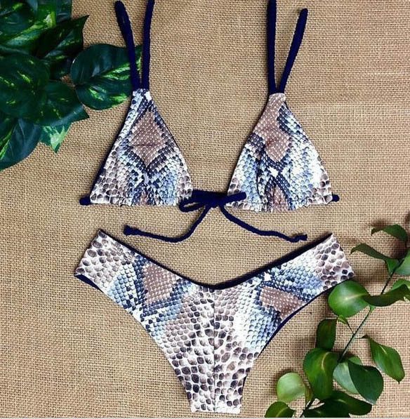 Sexy Lace Floral Mesh Hollow Out Women Bikini Cut Bikinis Retro Swimwear Brazilian Biquinis Strap Bandage Swimsuits - CelebritystyleFashion.com.au online clothing shop australia