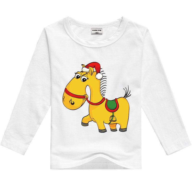 Christma Minions T-Shirt Children's Clothing Kids Baby Girl Boy Clothes Long Sleeve T-Shirts For Girls Tops Boys Clothes T Shirt-Dollar Bargains Online Shopping Australia