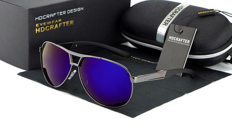 Fashion Men's UV400 sunglasses mirror Eyewear Sun glasses for men with case box - CelebritystyleFashion.com.au online clothing shop australia