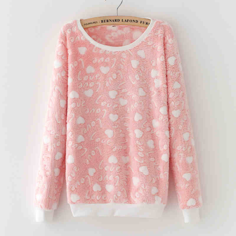 Cute Teddy Bear Harajuku Christmas Sweater Womens Sweaters Fashion Winter Lined Wool Sweater Cashmere Knitted Sweater Wol-Dollar Bargains Online Shopping Australia