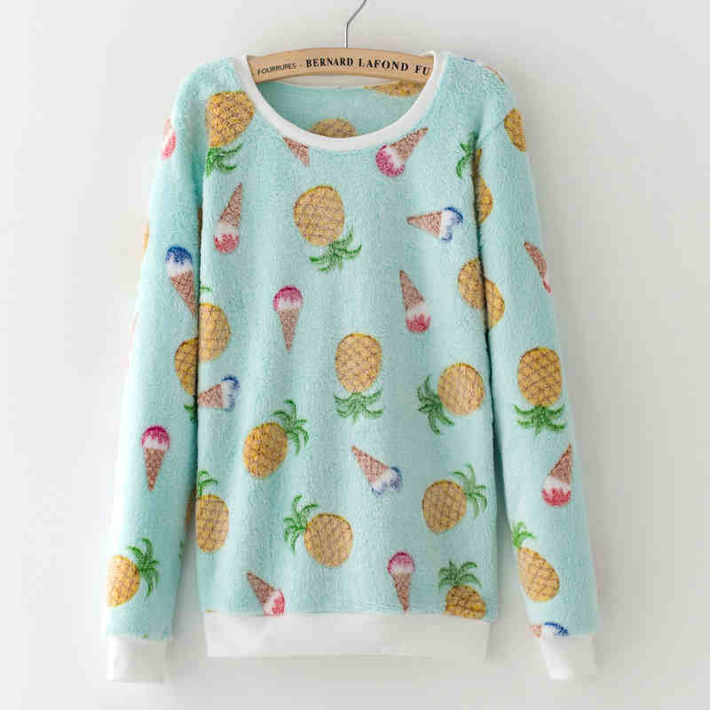 Cute Teddy Bear Harajuku Christmas Sweater Womens Sweaters Fashion Winter Lined Wool Sweater Cashmere Knitted Sweater Wol-Dollar Bargains Online Shopping Australia