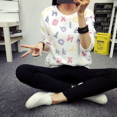 Cute Teddy Bear Harajuku Christmas Sweater Womens Sweaters Fashion Winter Lined Wool Sweater Cashmere Knitted Sweater Wol-Dollar Bargains Online Shopping Australia