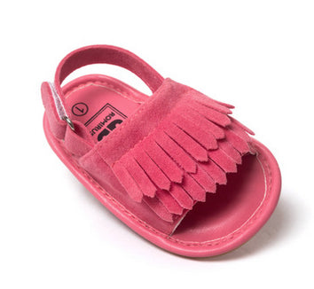 Summer Style Baby Moccasins Soft Bottom Fringe Candy Color Girls Toddler Shoes Baby Slippers Boys prewalkers - CelebritystyleFashion.com.au online clothing shop australia