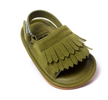 Summer Style Baby Moccasins Soft Bottom Fringe Candy Color Girls Toddler Shoes Baby Slippers Boys prewalkers - CelebritystyleFashion.com.au online clothing shop australia