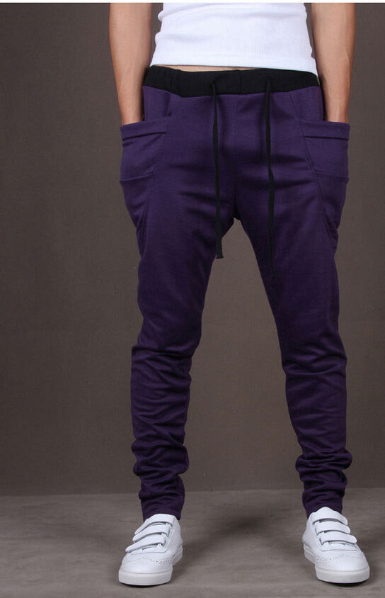 Fashion Brand Sweatpants Trousers Men Harem Pants Pants, Men'S Big Pocket Design Man Cargo Joggers M ~ XX - CelebritystyleFashion.com.au online clothing shop australia