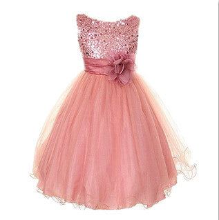 High Quality girl dress New Year Party Dress Christmas Dress for Girl Sleeveless Lace Princess 3-14Yrs Girls clothes - CelebritystyleFashion.com.au online clothing shop australia