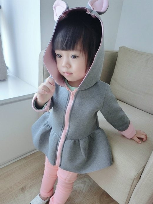 Spring girls coat children jackets bunny air cotton kids coats baby girl jacket autumn girls clothing - CelebritystyleFashion.com.au online clothing shop australia