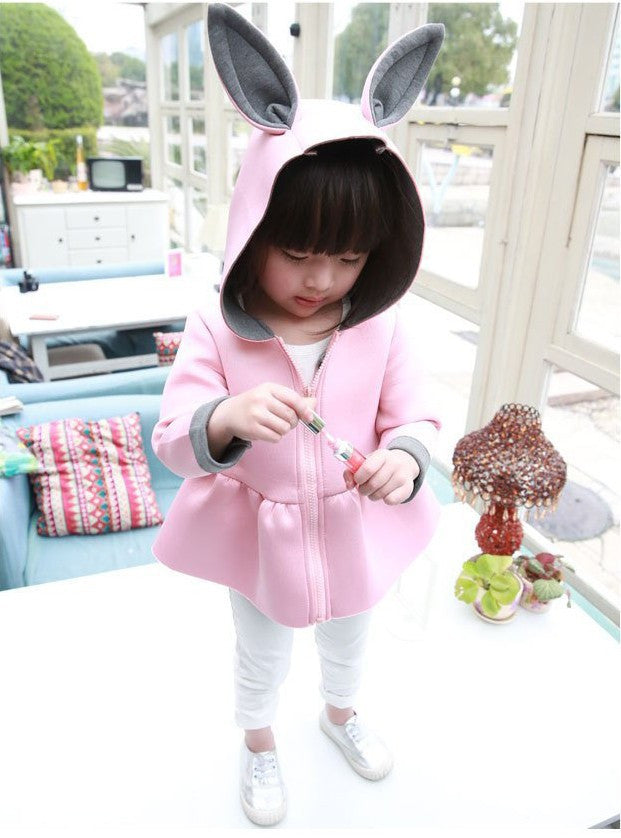 Spring girls coat children jackets bunny air cotton kids coats baby girl jacket autumn girls clothing - CelebritystyleFashion.com.au online clothing shop australia