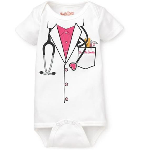 Doctor baby boy bodysuit short sleeve summer baby clothes Newborn Jumpsuits Bebe clothing girl Infant Bodysuits - CelebritystyleFashion.com.au online clothing shop australia